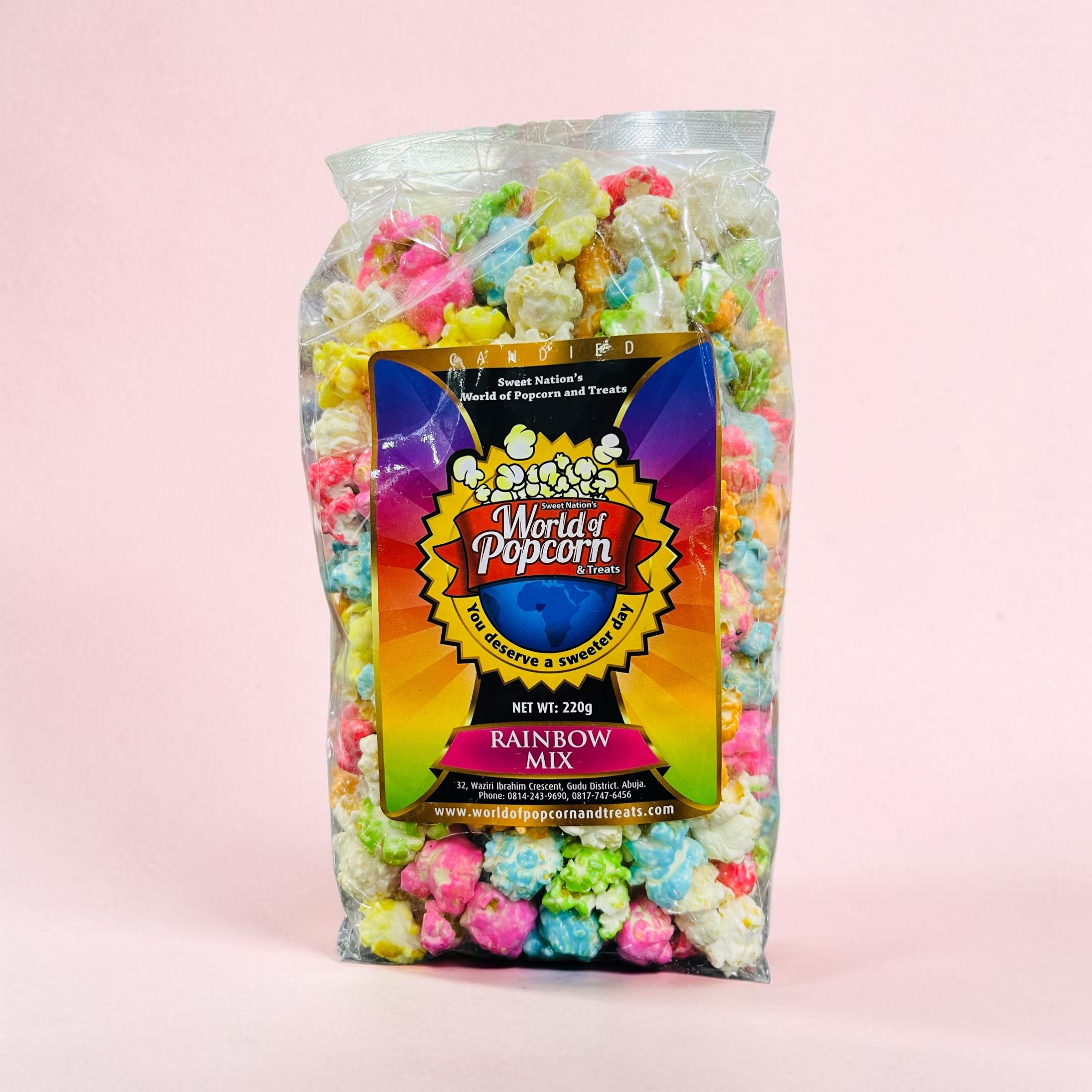 WORLD OF POPCORN RAINBOW